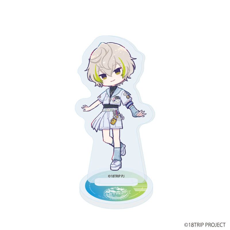 アクリルぷちスタンド『18TRIP』08/コンプリートセット(全10種)(グラフアートイラスト)