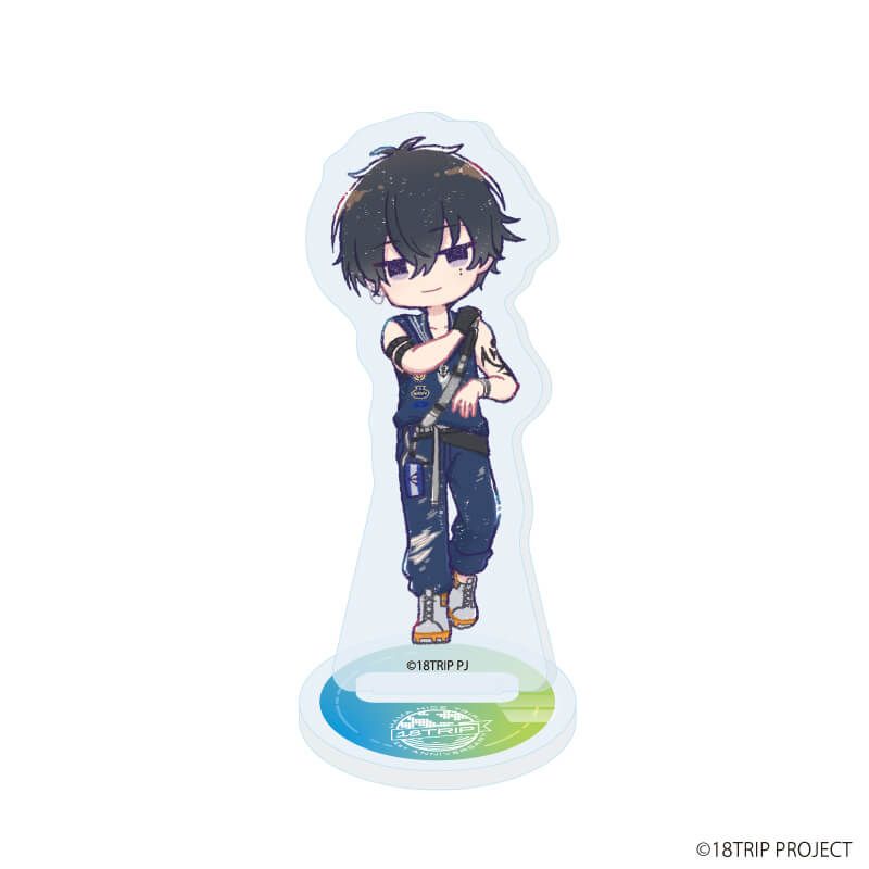 アクリルぷちスタンド『18TRIP』07/コンプリートセット(全10種)(グラフアートイラスト)