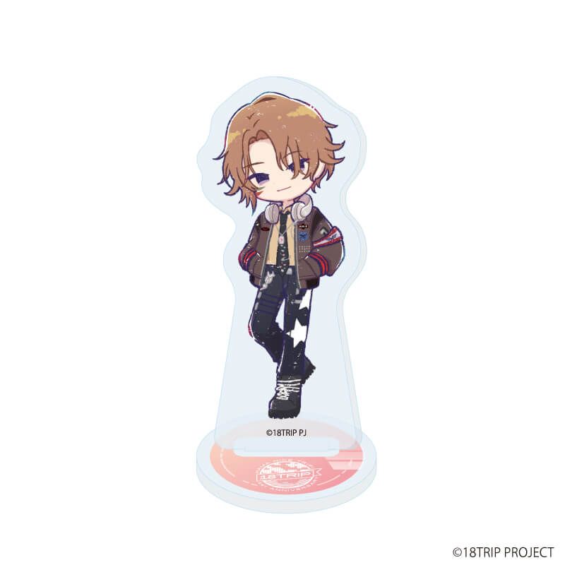 アクリルぷちスタンド『18TRIP』07/コンプリートセット(全10種)(グラフアートイラスト)