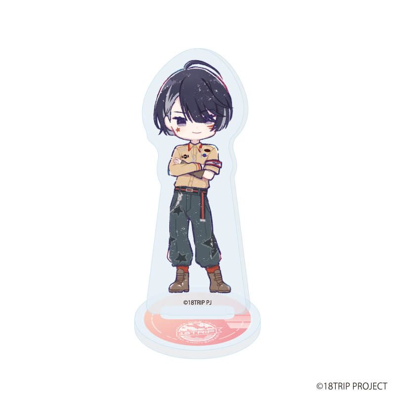 アクリルぷちスタンド『18TRIP』07/コンプリートセット(全10種)(グラフアートイラスト)