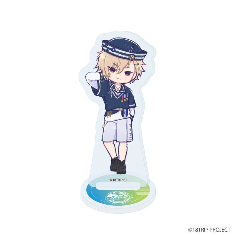 アクリルぷちスタンド『18TRIP』07/コンプリートセット(全10種)(グラフアートイラスト)