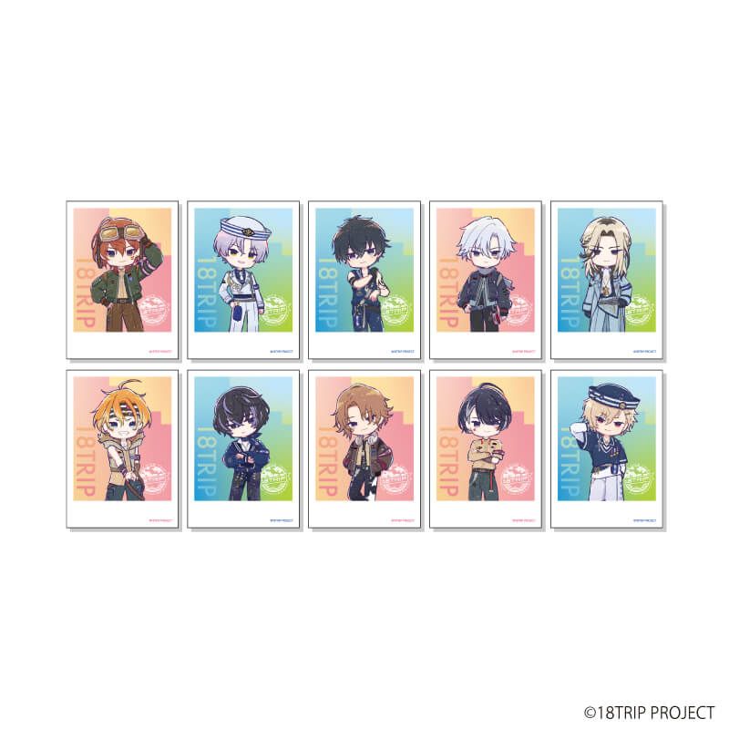 ミニフォト『18TRIP』13/コンプリートセット(全10種)(グラフアートイラスト)