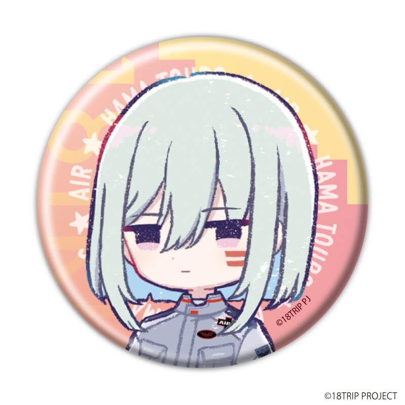 缶バッジ『18TRIP』09/コンプリートセット(全10種)(グラフアートイラスト)