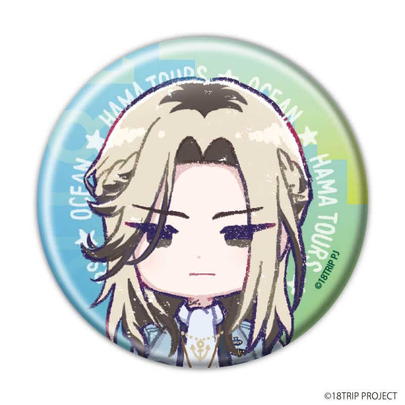 缶バッジ『18TRIP』08/コンプリートセット(全10種)(グラフアートイラスト)