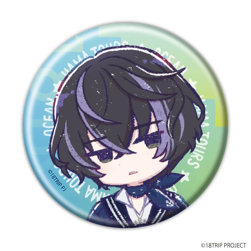 缶バッジ『18TRIP』08/コンプリートセット(全10種)(グラフアートイラスト)