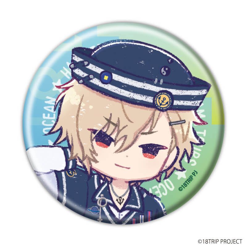 缶バッジ『18TRIP』08/コンプリートセット(全10種)(グラフアートイラスト)