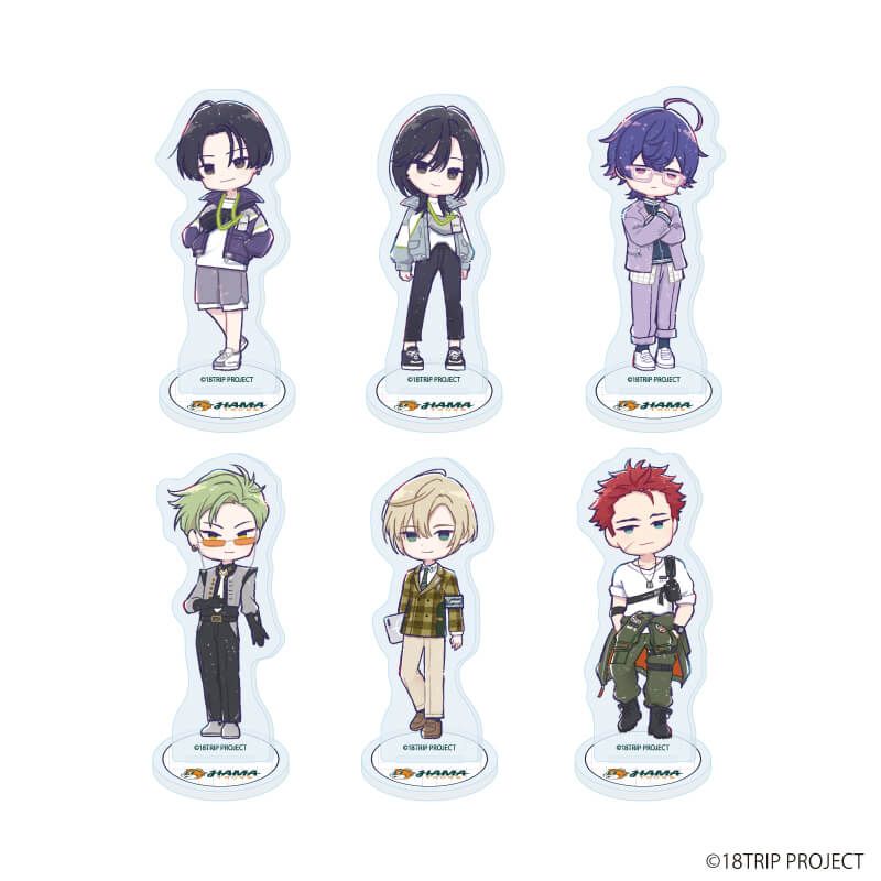 アクリルぷちスタンド『18TRIP』09/ブラインド(6種)(グラフアートイラスト)