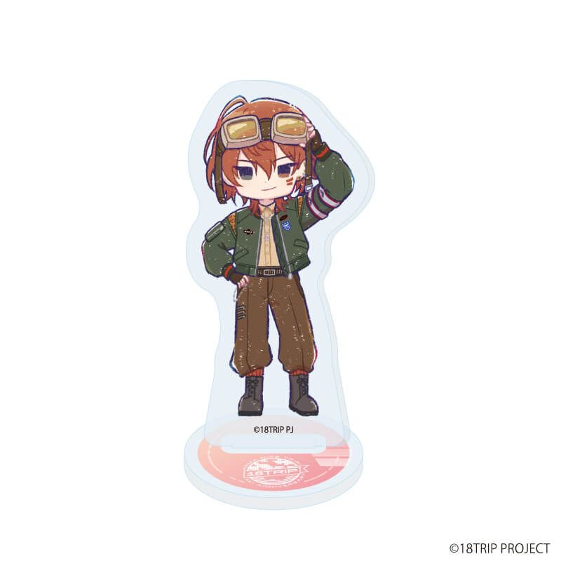 アクリルぷちスタンド『18TRIP』07/ブラインド(10種)(グラフアートイラスト)