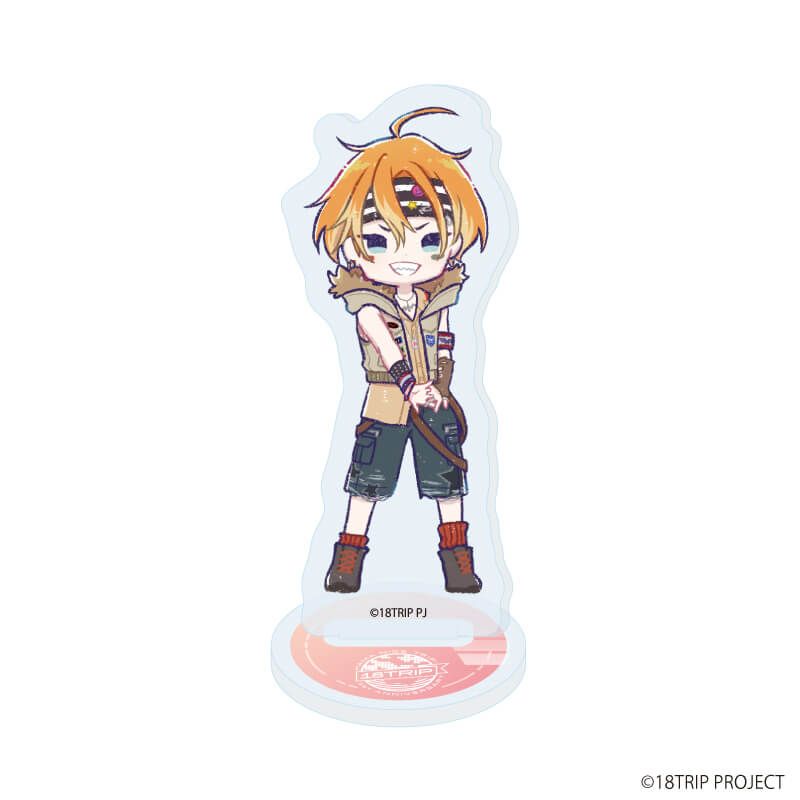 アクリルぷちスタンド『18TRIP』07/ブラインド(10種)(グラフアートイラスト)