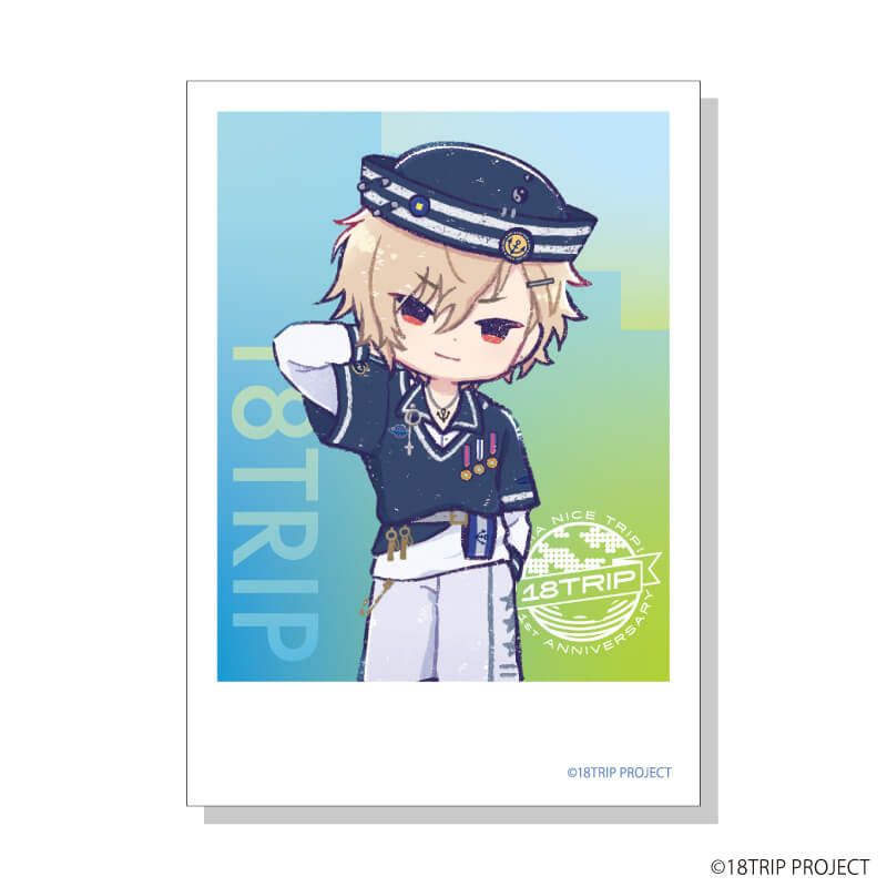 ミニフォト『18TRIP』13/ブラインド(10種)(グラフアートイラスト)