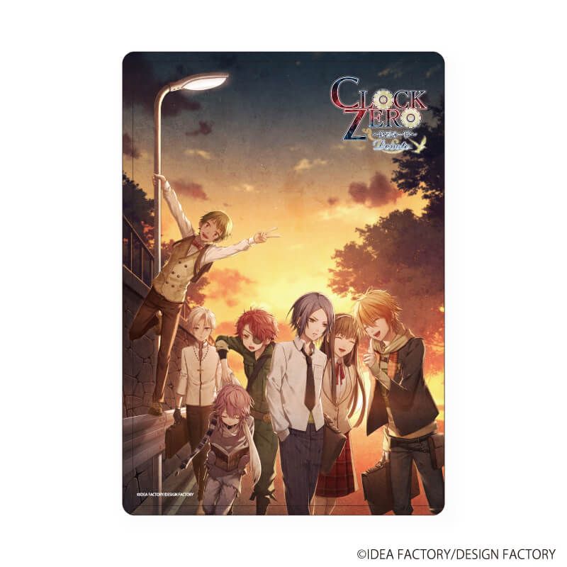 キャラクリアケース「CLOCK ZERO ～終焉の一秒～」01/パッケージデザイン(公式イラスト)