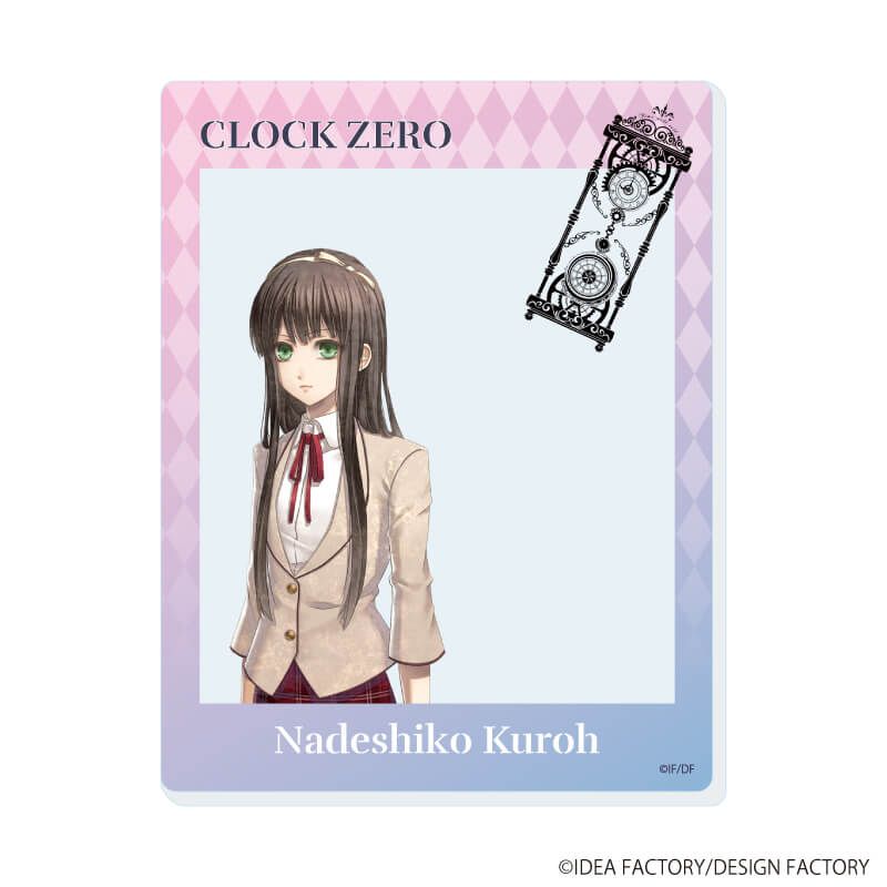 アクリルカード「CLOCK ZERO ～終焉の一秒～」01/ブラインド(7種)(公式イラスト)