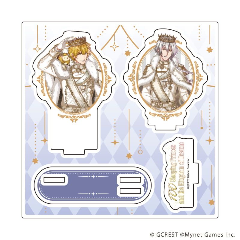 アクリルスタンドプレート「夢王国と眠れる100人の王子様」74/ヘラクレス&ルーク(公式イラスト)