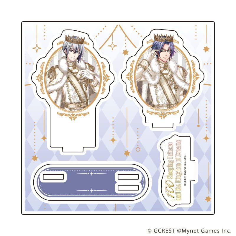 アクリルスタンドプレート「夢王国と眠れる100人の王子様」73/ノクス&フォルカー(公式イラスト)