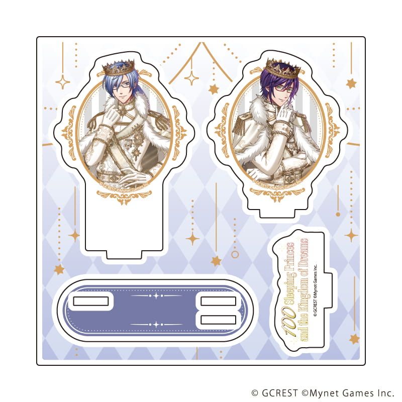 アクリルスタンドプレート「夢王国と眠れる100人の王子様」69/セラス&テル(公式イラスト)