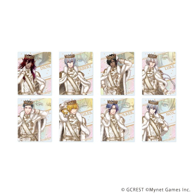 アクリルカード「夢王国と眠れる100人の王子様」20/コンプリートセット(全8種)(公式イラスト)