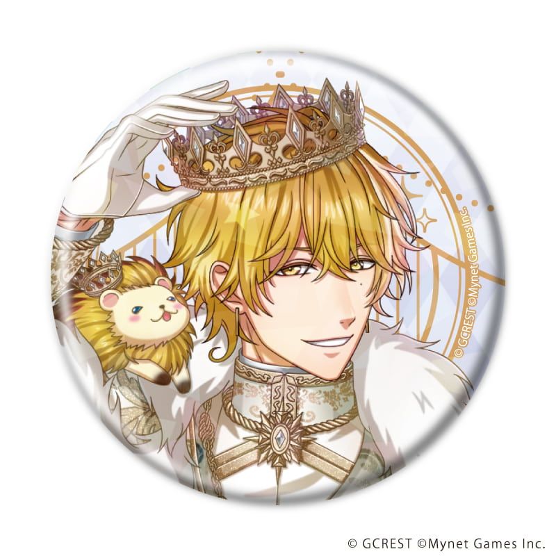 ホログラム缶バッジ(57mm)「夢王国と眠れる100人の王子様」25/コンプリートセット(全8種)(公式イラスト)