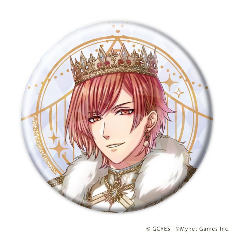 ホログラム缶バッジ(57mm)「夢王国と眠れる100人の王子様」24/コンプリートセット(全8種)(公式イラスト)