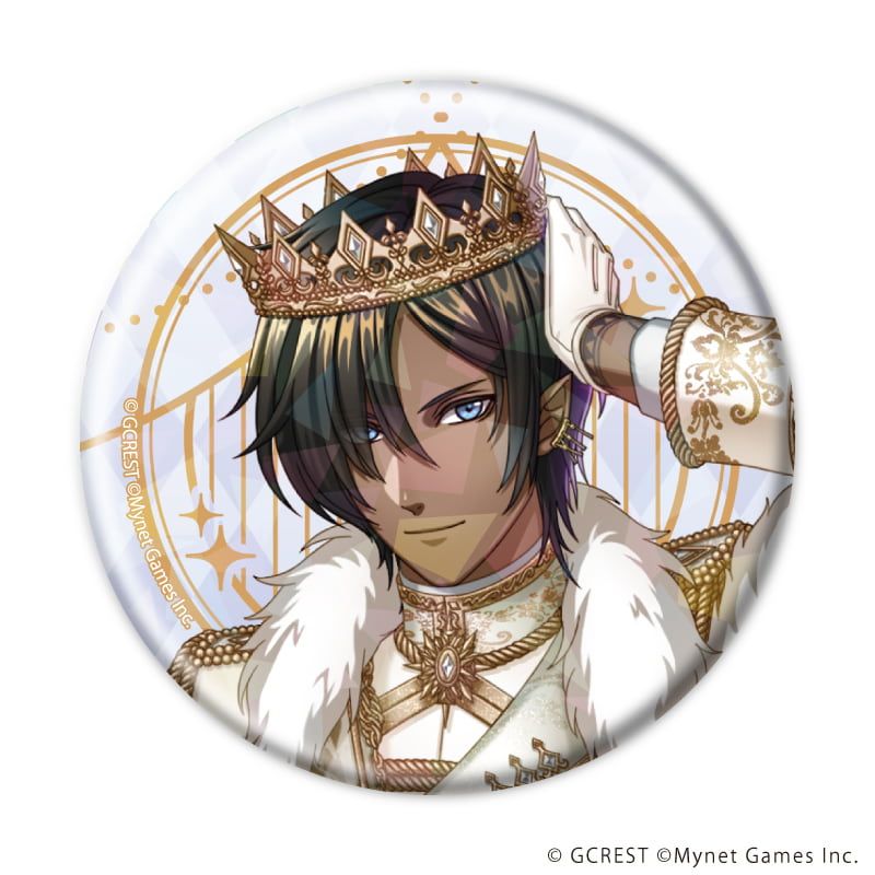 ホログラム缶バッジ(57mm)「夢王国と眠れる100人の王子様」25/ブラインド(8種)(公式イラスト)