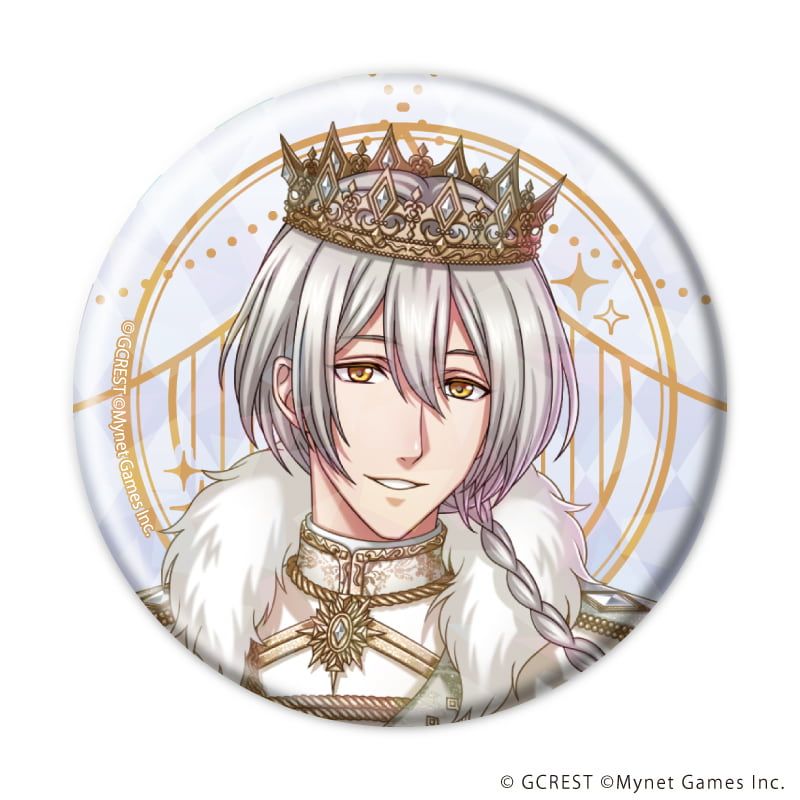 ホログラム缶バッジ(57mm)「夢王国と眠れる100人の王子様」25/ブラインド(8種)(公式イラスト)