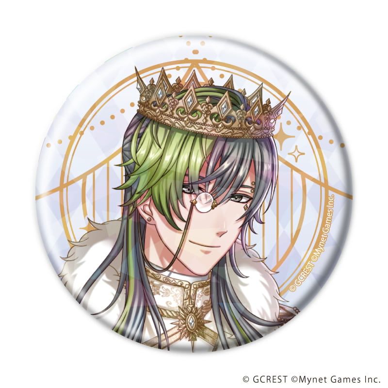 ホログラム缶バッジ(57mm)「夢王国と眠れる100人の王子様」24/ブラインド(8種)(公式イラスト)