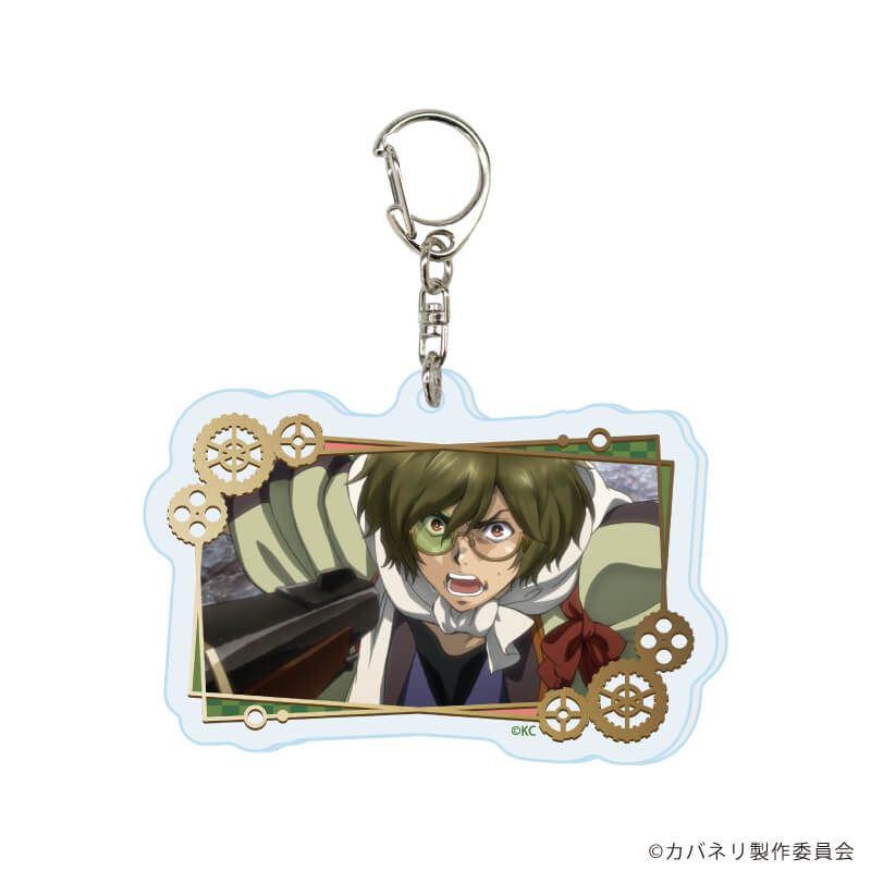 アクリルキーホルダー「TVアニメ『甲鉄城のカバネリ』」01/コンプリートセット(全5種)(場面写イラスト)