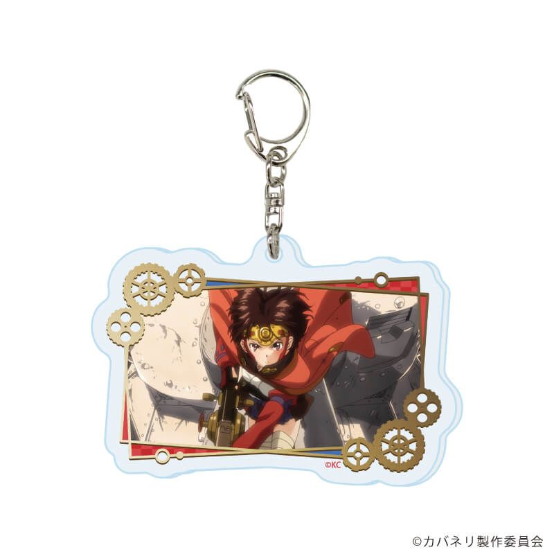 アクリルキーホルダー「TVアニメ『甲鉄城のカバネリ』」01/コンプリートセット(全5種)(場面写イラスト)