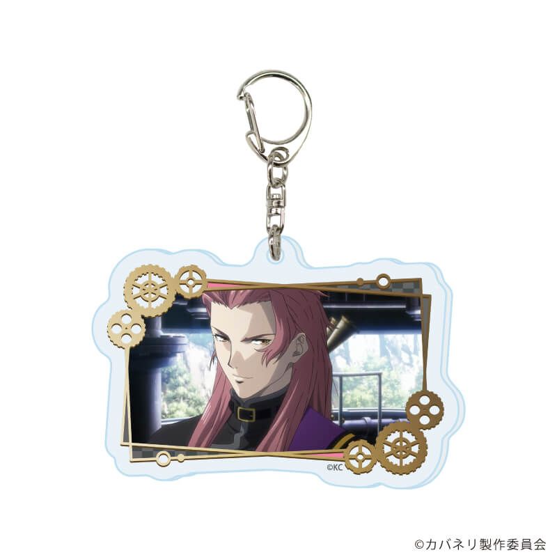 アクリルキーホルダー「TVアニメ『甲鉄城のカバネリ』」01/コンプリートセット(全5種)(場面写イラスト)