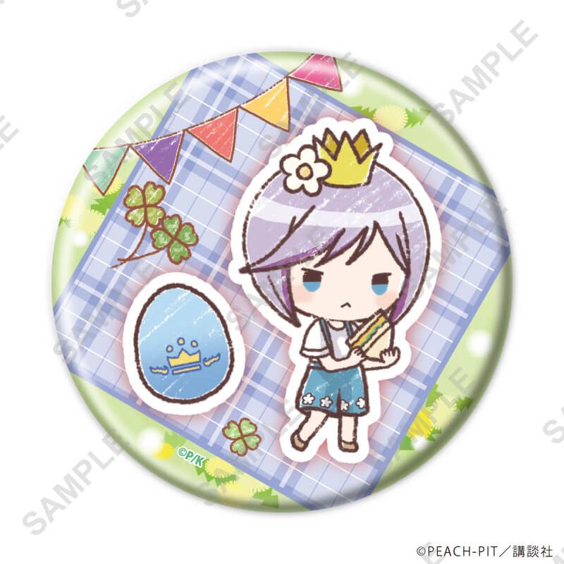 缶バッジ「しゅごキャラ！」40/ピクニックver. ブラインド(7種)(グラフアートイラスト)