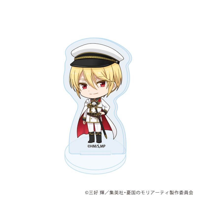 アクリルぷちスタンド「憂国のモリアーティ」14/ナイトver.コンプリートセット(全9種)(ミニキャライラスト)