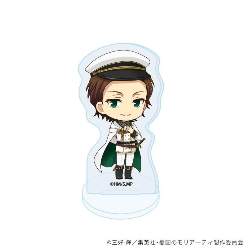 アクリルぷちスタンド「憂国のモリアーティ」14/ナイトver.コンプリートセット(全9種)(ミニキャライラスト)