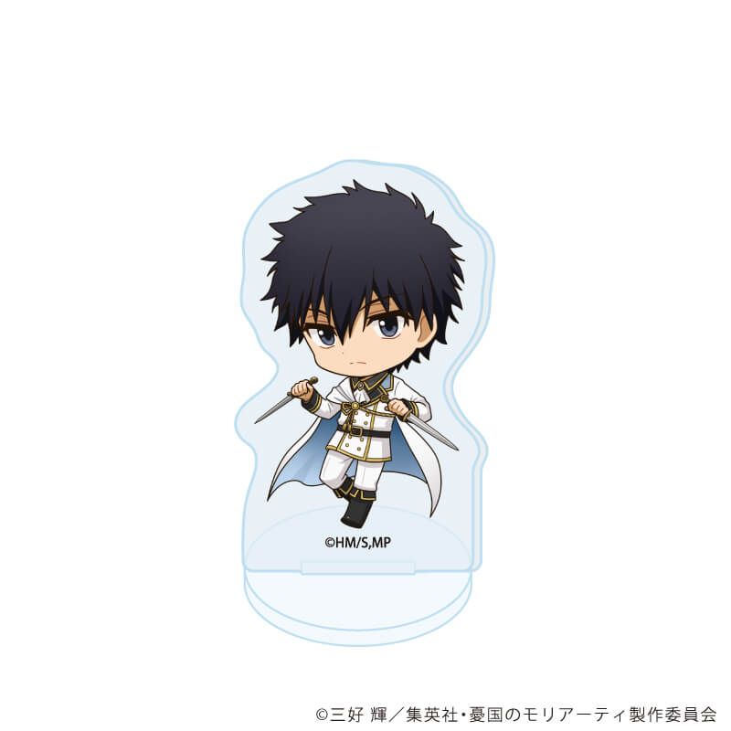 アクリルぷちスタンド「憂国のモリアーティ」14/ナイトver.コンプリートセット(全9種)(ミニキャライラスト)