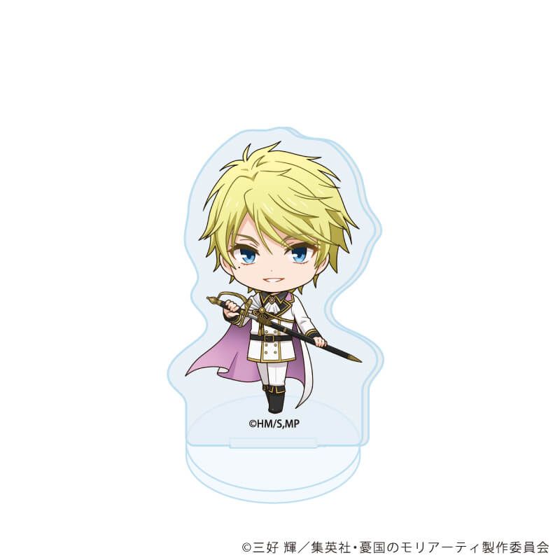 アクリルぷちスタンド「憂国のモリアーティ」14/ナイトver.コンプリートセット(全9種)(ミニキャライラスト)