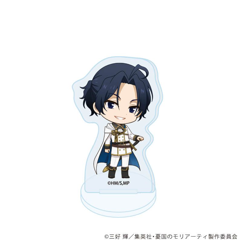 アクリルぷちスタンド「憂国のモリアーティ」14/ナイトver.コンプリートセット(全9種)(ミニキャライラスト)