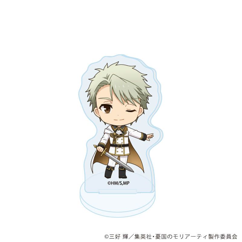 アクリルぷちスタンド「憂国のモリアーティ」14/ナイトver.コンプリートセット(全9種)(ミニキャライラスト)