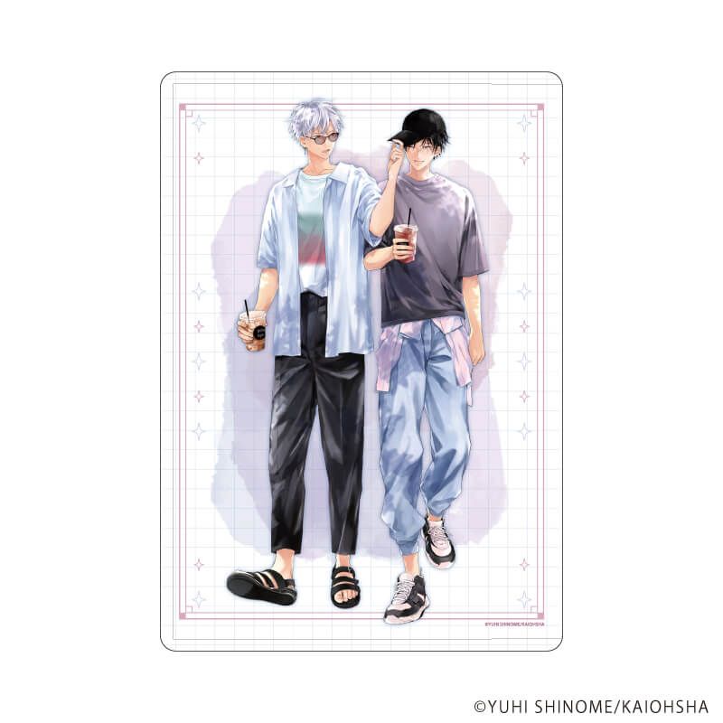 キャラクリアケース「まなざしは閃光」01/兼守 凌&生見 陽依(描き下ろしイラスト)