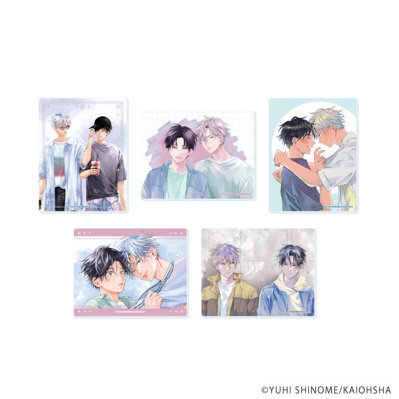 アクリルカード「まなざしは閃光」01/ブラインド(5種)(公式&描き下ろしイラスト)