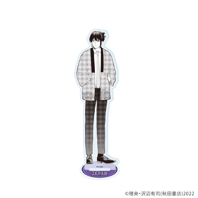 アクリルスタンド「地政学ボーイズ ～国がサラリーマンになって働く会社～」01/ヒノモト(公式イラスト)