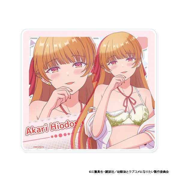 TVアニメ『幼馴染とはラブコメにならない』　描き下ろしアクリルコースター【火威灯】
