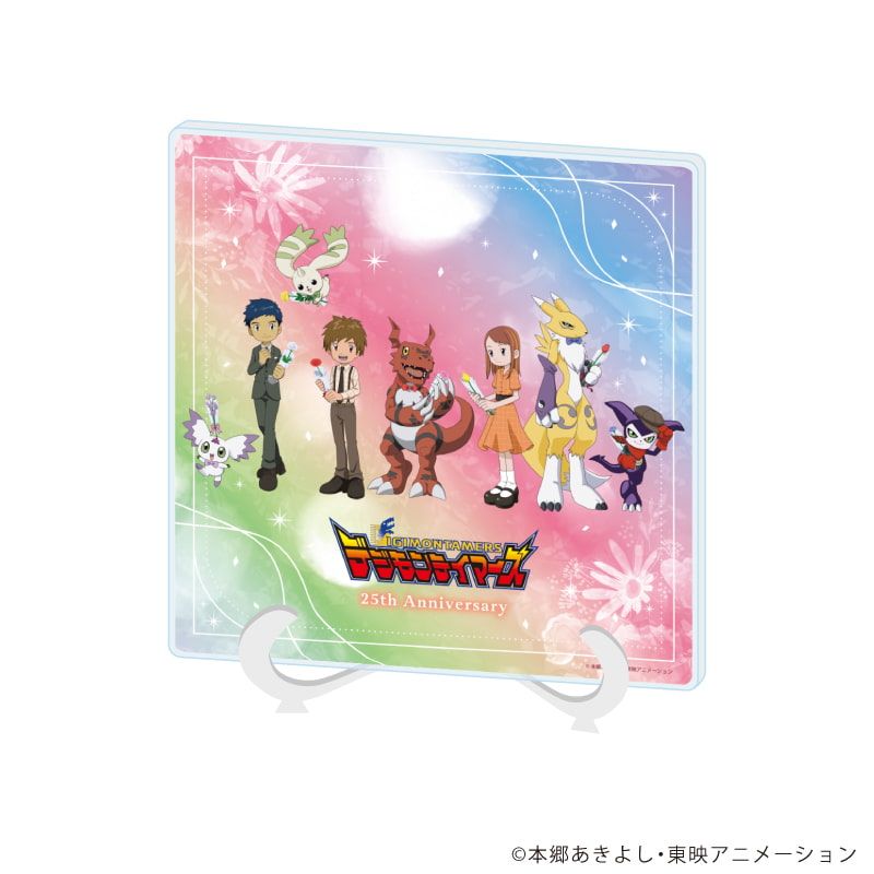 アクリルアートボード「デジモンテイマーズ」01/集合デザイン お祝いver.(描き下ろしイラスト)