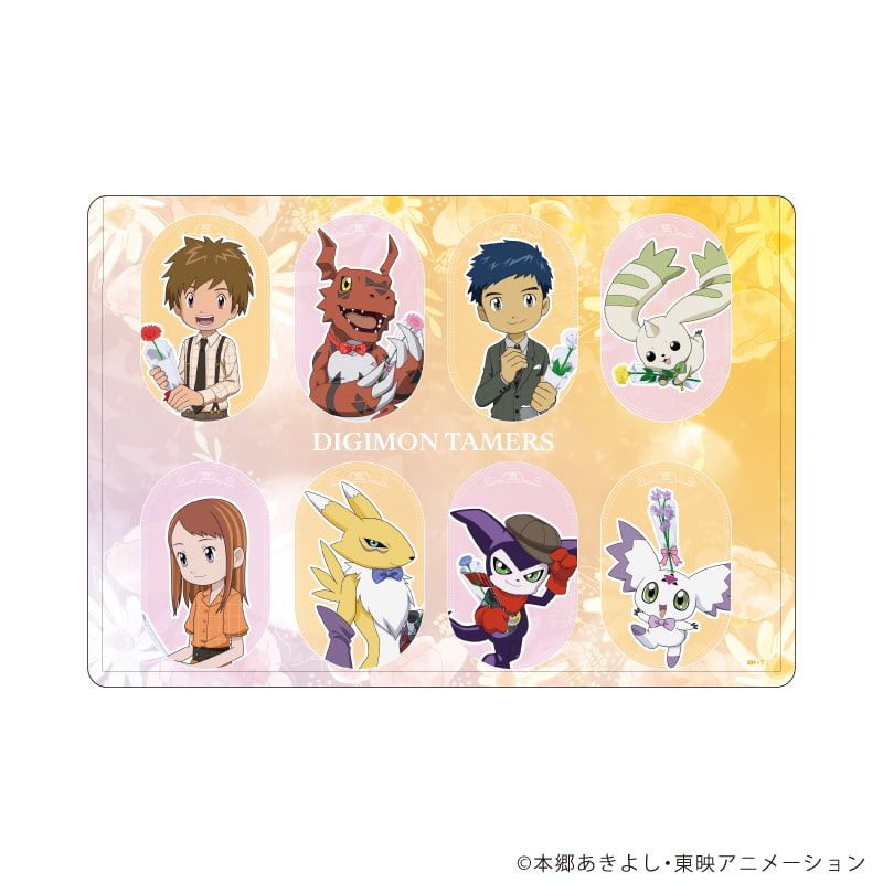 キャラクリアケース「デジモンテイマーズ」03/集合デザイン お祝いver.(描き下ろしイラスト)