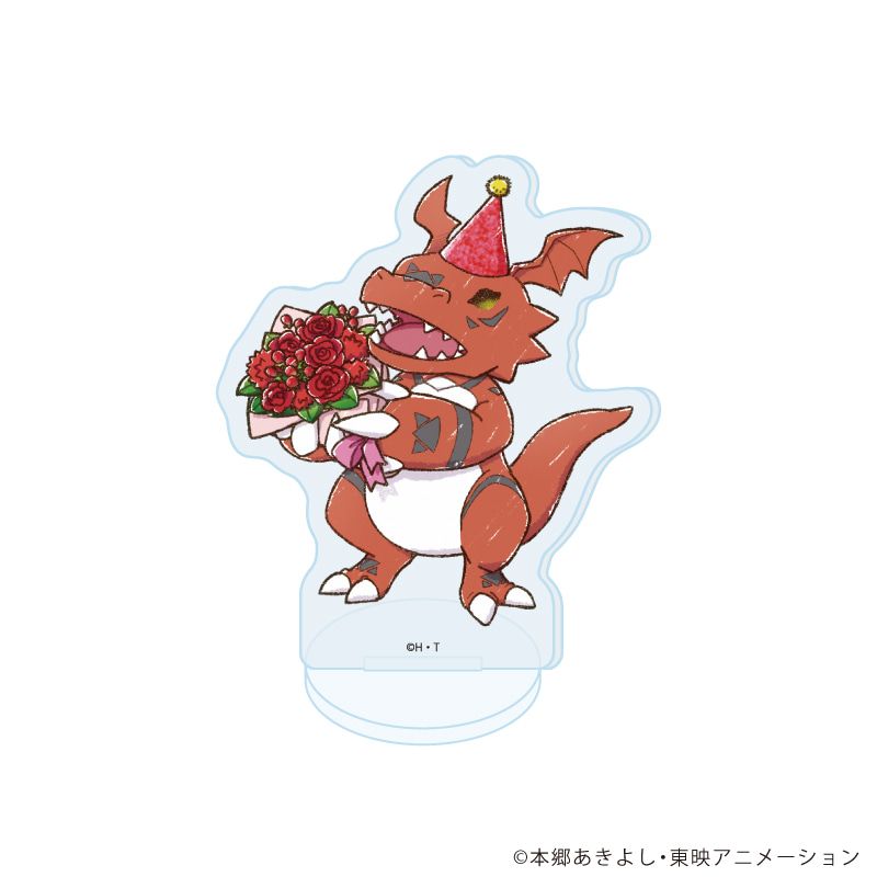 アクリルぷちスタンド「デジモンテイマーズ」02/お祝いver. ブラインド(8種)(グラフアートイラスト)