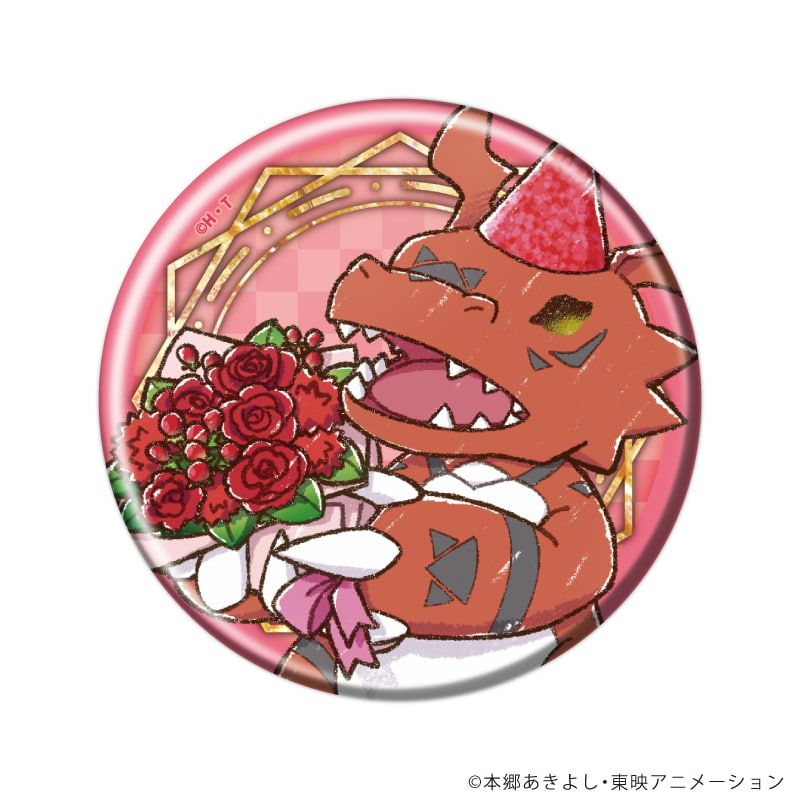 缶バッジ「デジモンテイマーズ」04/お祝いver. ブラインド(8種)(グラフアートイラスト)