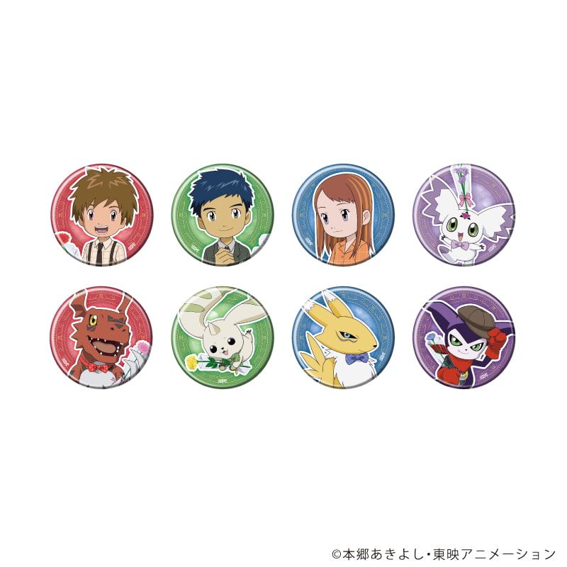 缶バッジ「デジモンテイマーズ」03/お祝いver. ブラインド(8種)(描き下ろしイラスト)
