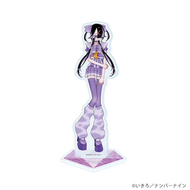アクリルスタンド「魔法少女ピンクブルー」06/パープル(公式イラスト)