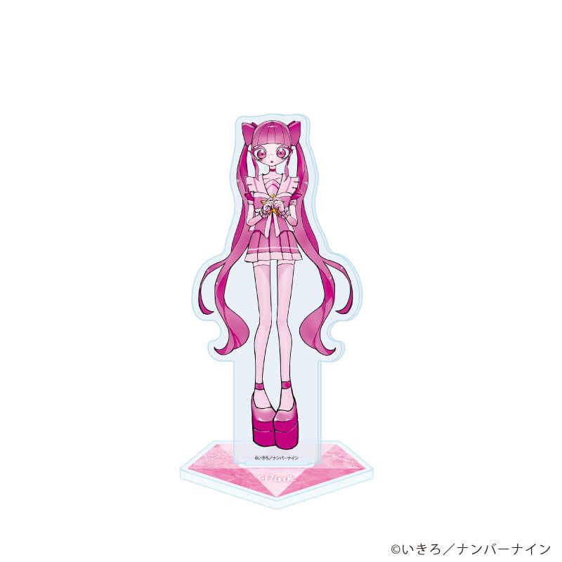 アクリルスタンド「魔法少女ピンクブルー」01/ピンク(公式イラスト)