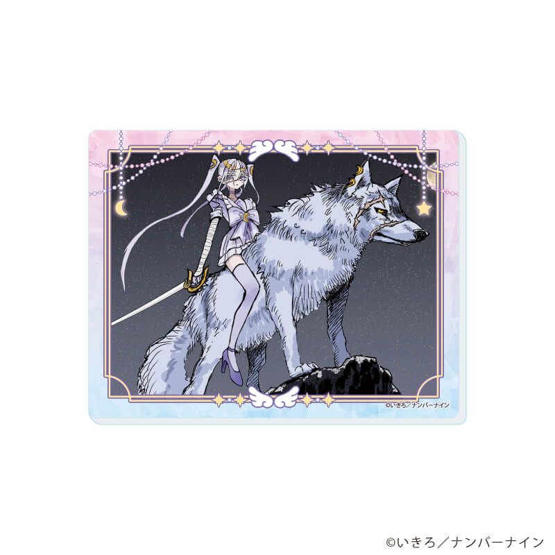アクリルカード「魔法少女ピンクブルー」01/コンプリートセット(全7種)(公式イラスト)