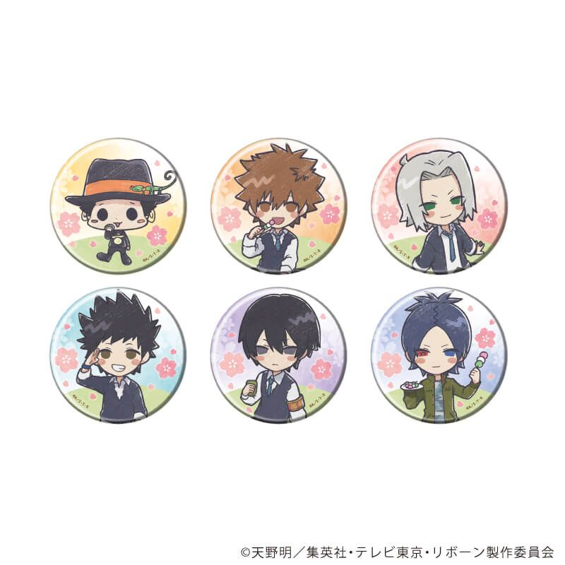 缶バッジ「家庭教師ヒットマンREBORN!」79/コンプリートセット(全6種)(グラフアートイラスト)