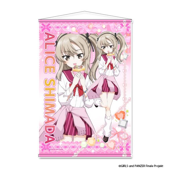 ガールズ＆パンツァー 最終章 描き下ろしB2タペストリー【島田愛里寿】ギャル制服ver.