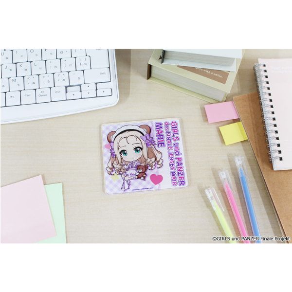 ガールズ＆パンツァー 最終章 ぷちちょこアクリルコースター【マリー】ジャージメイドver.